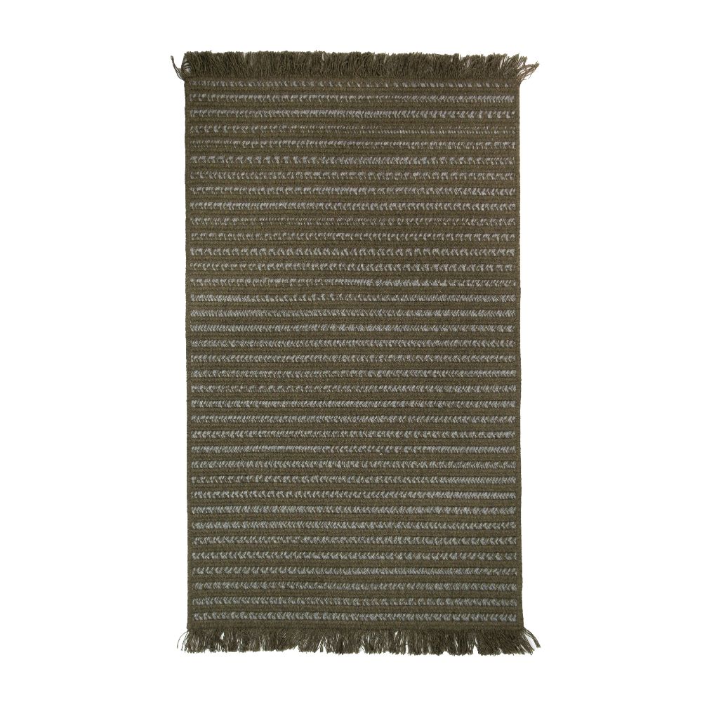 Colonial Mills AW25 Alternative Woven Wool - Olive 20" x 30" Rug